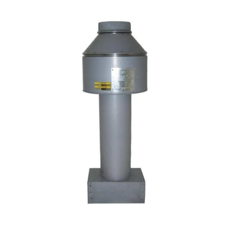 Rheem 156A Indoor Draft Hood with Adapter for Model Pool Heater RH393782